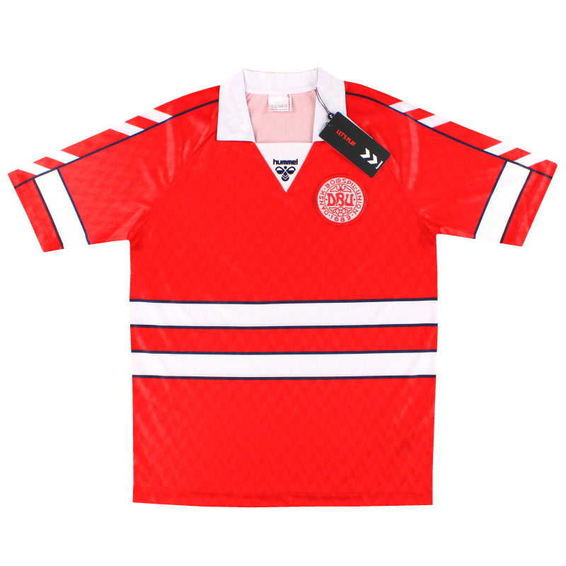 1988 Denmark Hummel 'Euro 88' Icon Shirt *BNIB* L