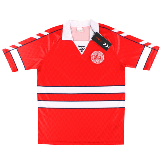 1988 Denmark Hummel 'Euro 88' Icon Shirt *BNIB* M