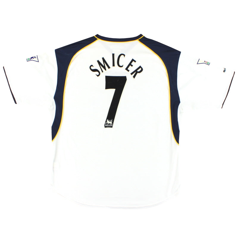 2001-03 Liverpool Reebok Away Shirt Smicer #7 *Mint* L