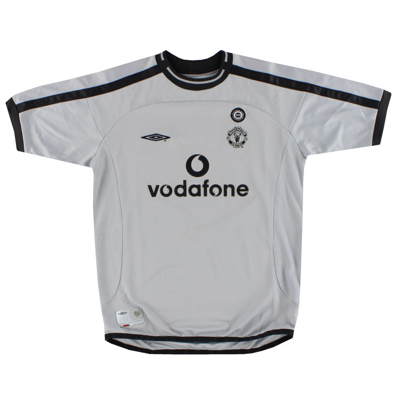 2001-02 Manchester United Umbro Centenary Goalkeeper Shirt M.Boys