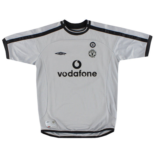 2001-02 Manchester United Umbro Centenary Goalkeeper Shirt M.Boys