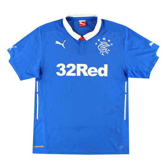 2014-15 Rangers Puma Home Shirt L