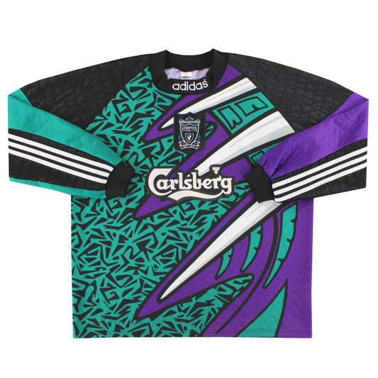 1995-96 Liverpool adidas Goalkeeper Shirt XL