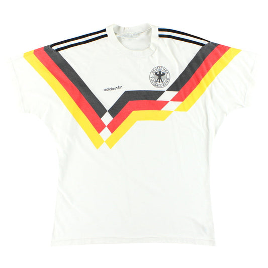 1990-92 West Germany adidas Leisure Cotton Tee XL