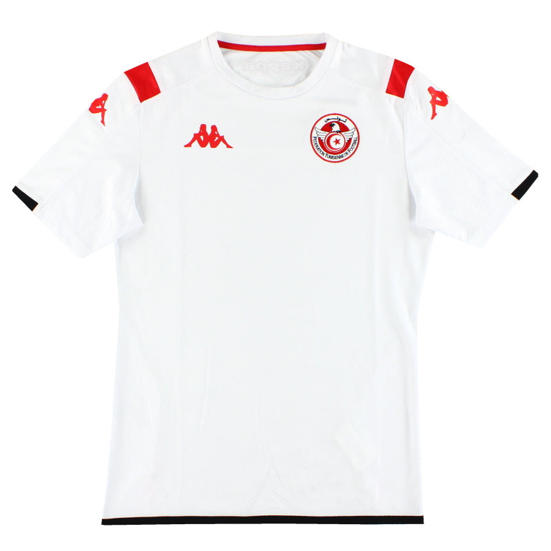 2019-20 Tunisia Kappa Kombat Training Shirt *As New* S