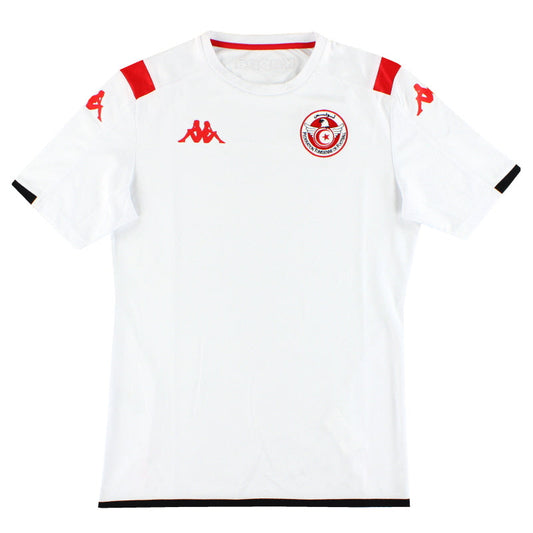 2019-20 Tunisia Kappa Kombat Training Shirt *As New* S