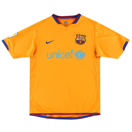 2006-08 Barcelona Nike Away Shirt L