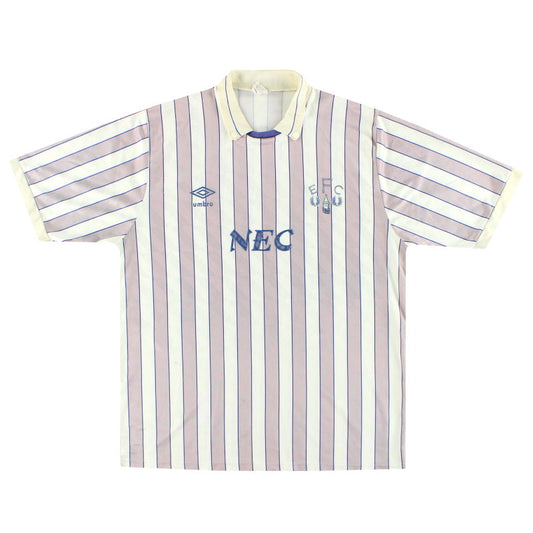 1988-91 Everton Umbro Away Shirt L