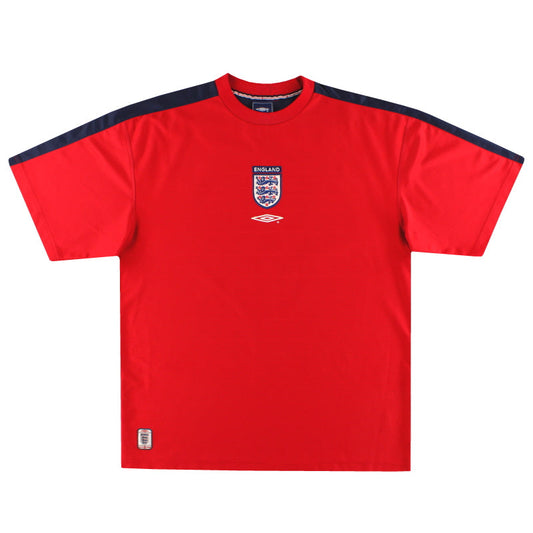 2001-03 England Umbro Training Shirt XXL