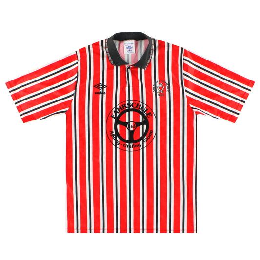 1990-92 Sheffield United Umbro Home Shirt #5 S