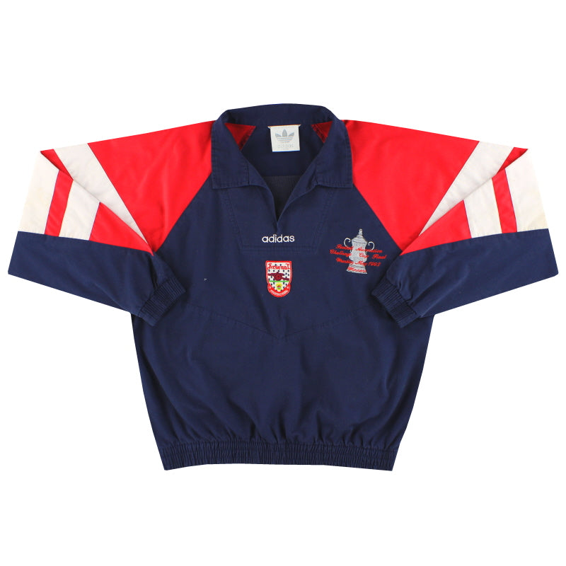 1993 Arsenal adidas 'FA Cup Winners' Drill Top M