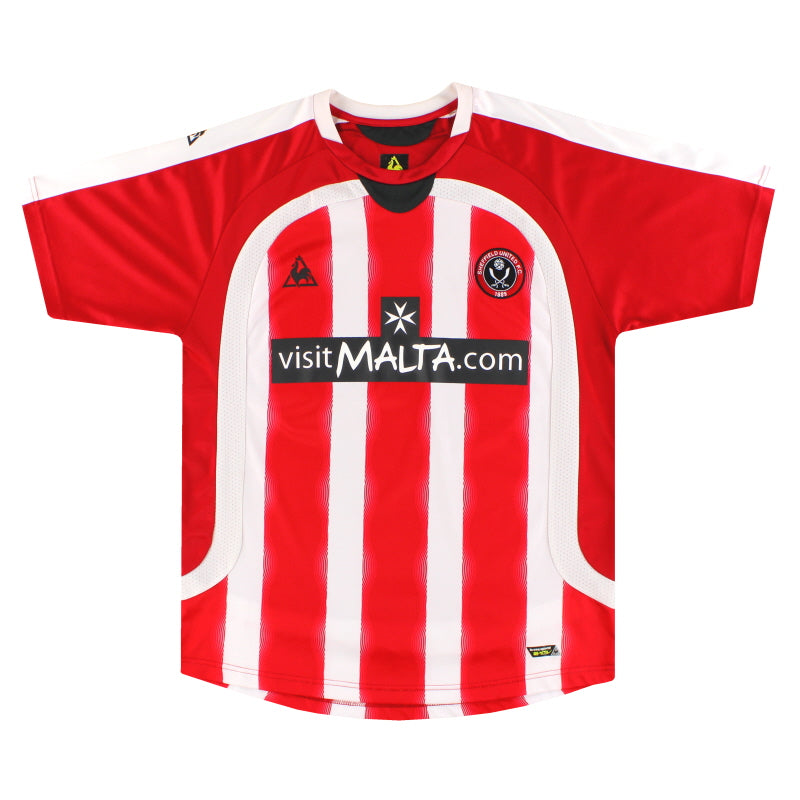 2008-09 Sheffield United Le Coq Sportif Home Shirt M