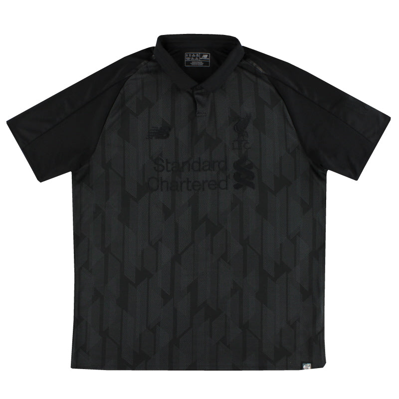 2018-19 Liverpool New Balance Limited Edition Blackout Shirt *Mint* XL