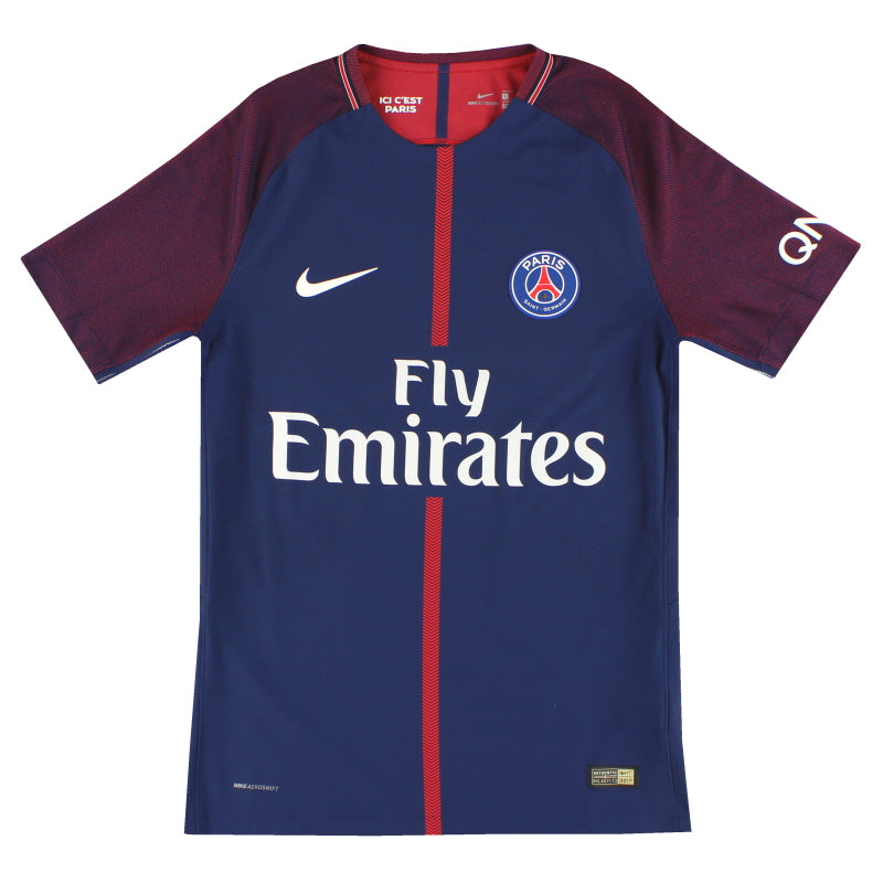 2017-18 Paris Saint-Germain Nike Authentic Home Shirt *Mint* S