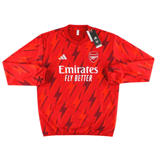 2022-23 Arsenal adidas Pre-Match Warm Top *w/tags* XXL