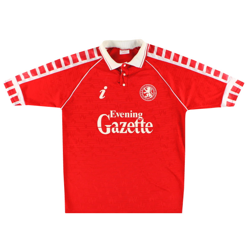 1990-92 Middlesbrough Home Shirt M