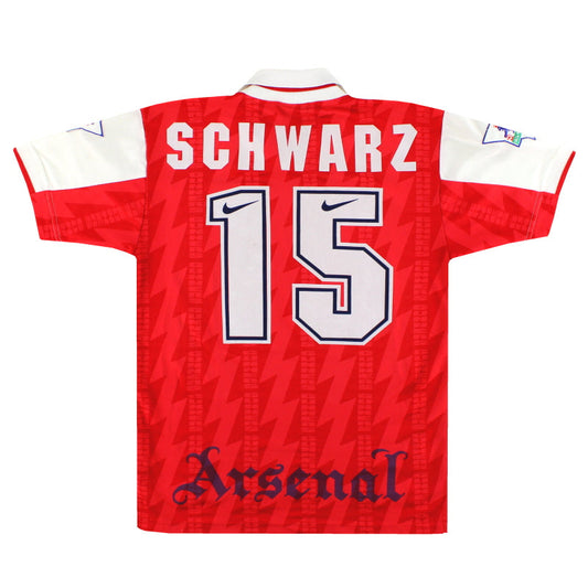 1994-95 Arsenal Nike Home Shirt Schwarz #15 S
