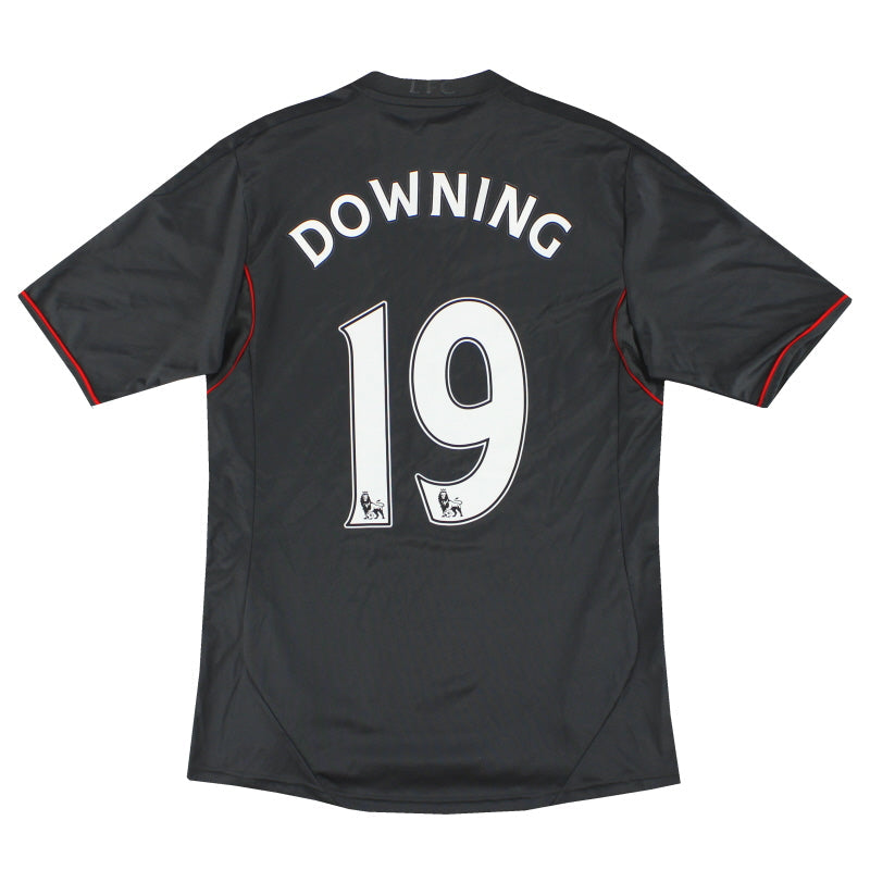 2011-12 Liverpool adidas Away Shirt Downing #19 S