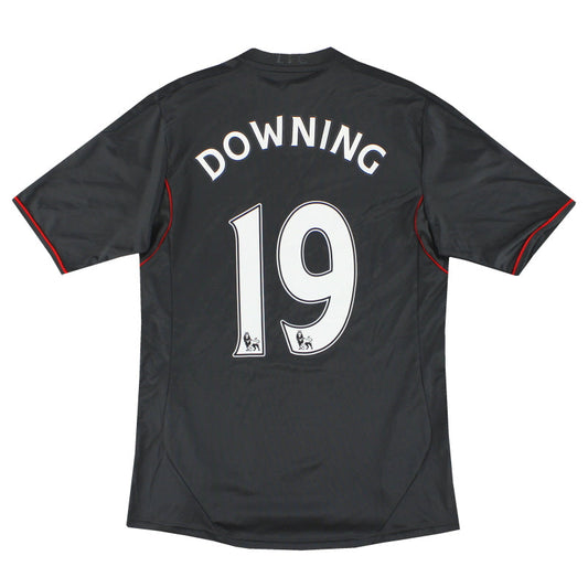 2011-12 Liverpool adidas Away Shirt Downing #19 S