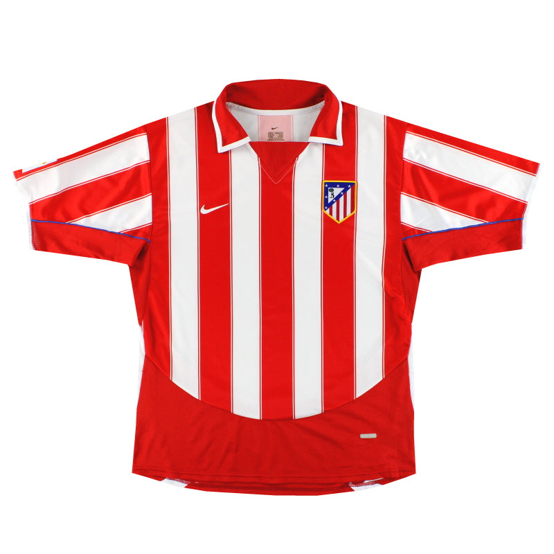 2003-04 Atletico Madrid Nike Home Shirt M
