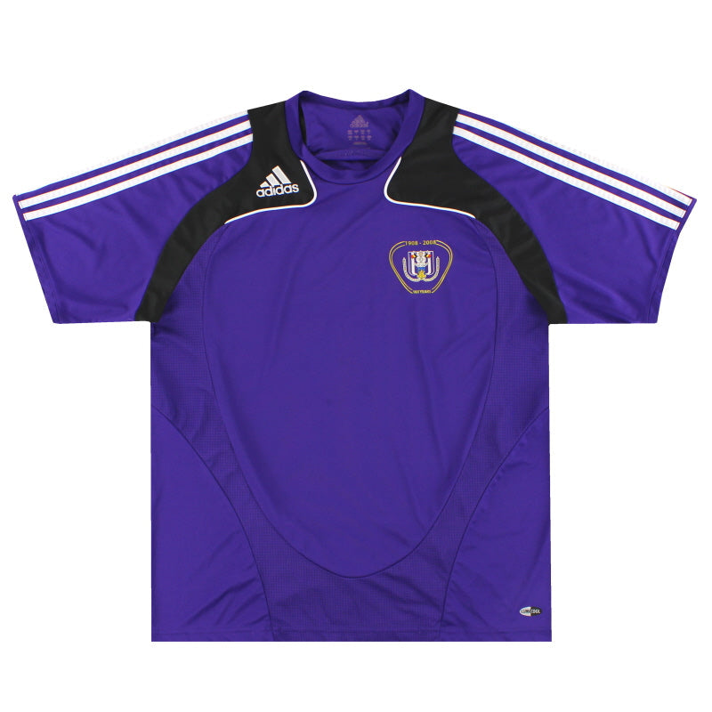 2008-09 Anderlecht adidas Centenary Training Shirt L