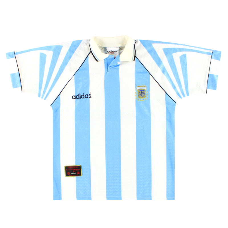 1996-98 Argentina adidas Home Shirt *Mint* M