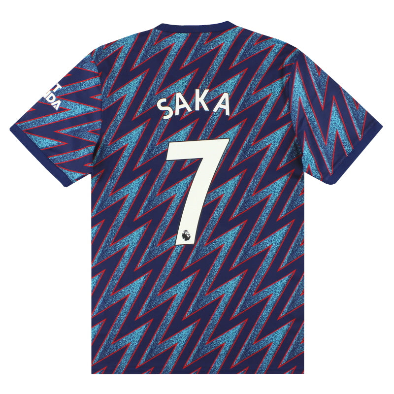 2021-22 Arsenal adidas Third Shirt Saka #7 *w/tags* L