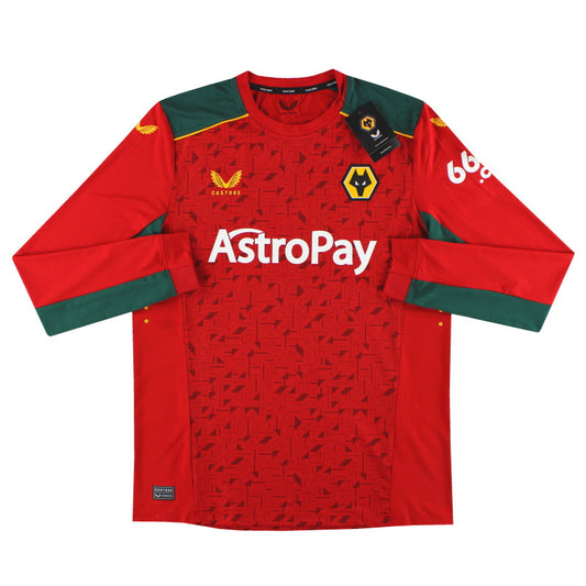 2023-24 Wolves Castore Pro Away Shirt L/S *w/tags*