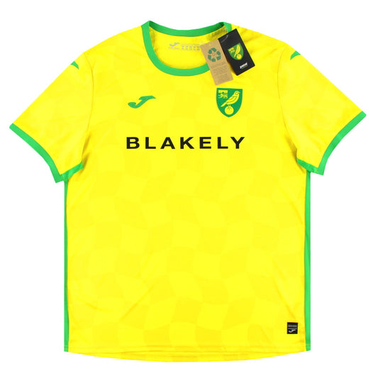 2024-25 Norwich City Joma Home Shirt *BNIB* XXL