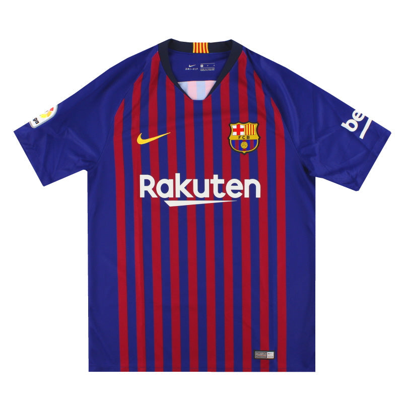 2018-19 Barcelona Nike Home Shirt M