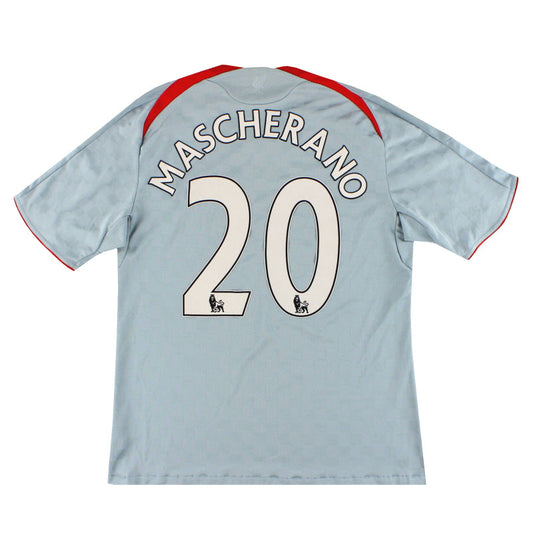 2008-10 Liverpool adidas Away Shirt Mascherano #20 L