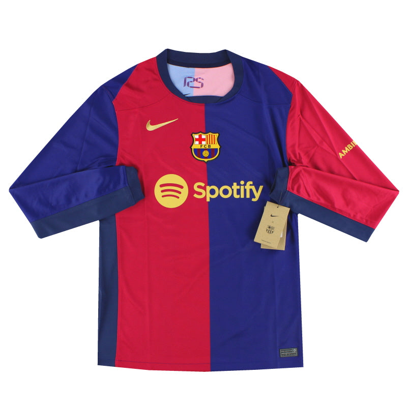2024-25 Barcelona Nike Home Shirt L/S *w/tags*