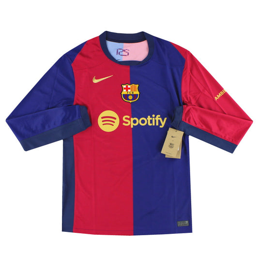 2024-25 Barcelona Nike Home Shirt L/S *w/tags*