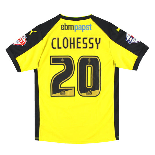 2014-15 Colchester United Puma Match Issue Away Shirt Clohessy #20 M