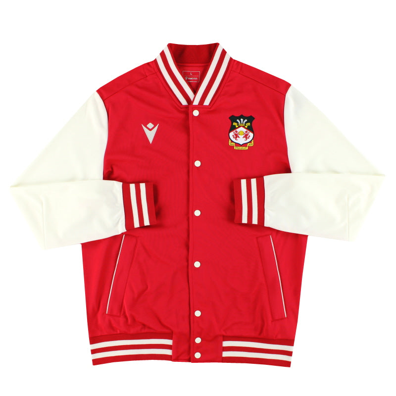 2025-26 Wrexham Macron Varsity Jacket *BNIB* L