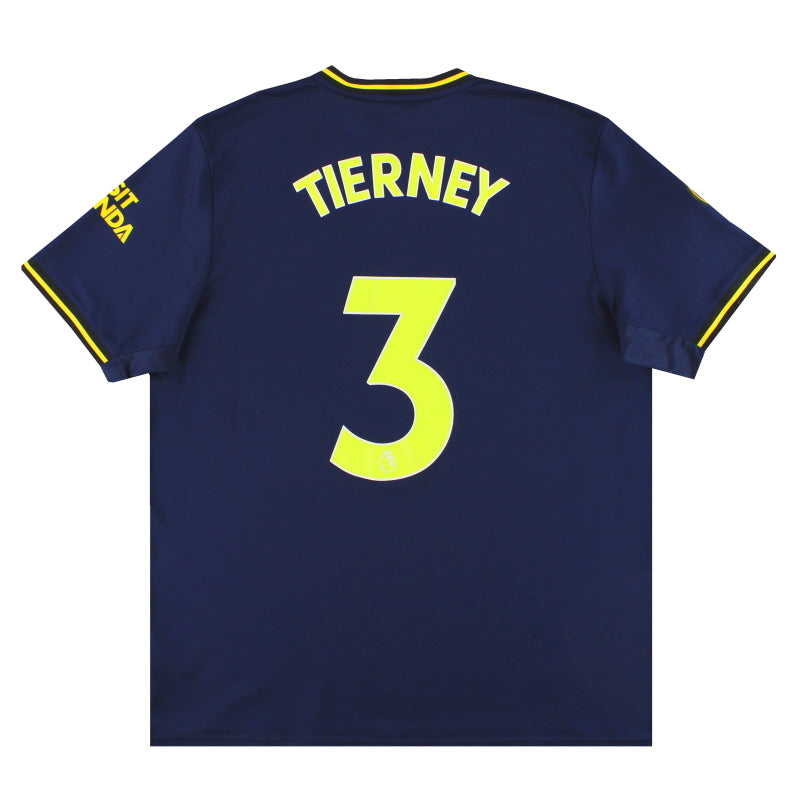 2019-20 Arsenal adidas Third Shirt Tierney #3 XL