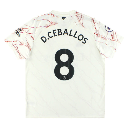2020-21 Arsenal adidas Away Shirt D. Ceballos #8 XL