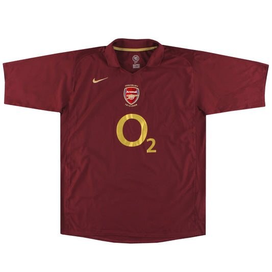 2005-06 Arsenal Nike Commemorative Highbury Home Shirt XXL