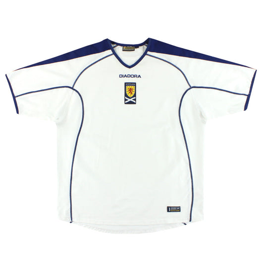 2003-05 Scotland Diadora Away Shirt XL