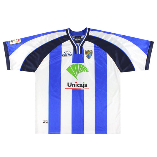 2000-01 Malaga Kelme Home Shirt XL
