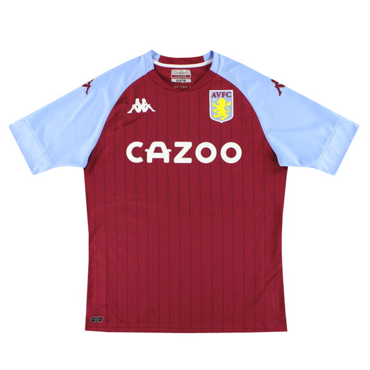 2020-21 Aston Villa Kappa Kombat Home Shirt L