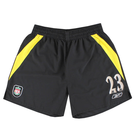 2004-06 Liverpool Reebok Away Shorts #23 L
