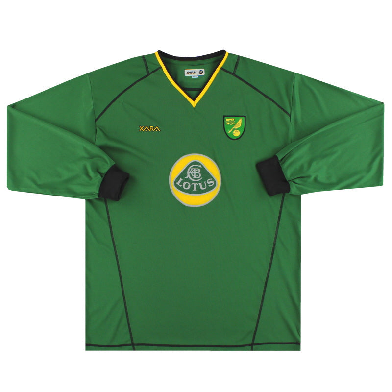 2003-04 Norwich City Away Shirt L/S XL