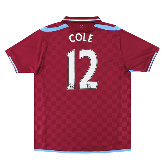 2009-10 West Ham Umbro Home Shirt Cole #12 *w/tags* L
