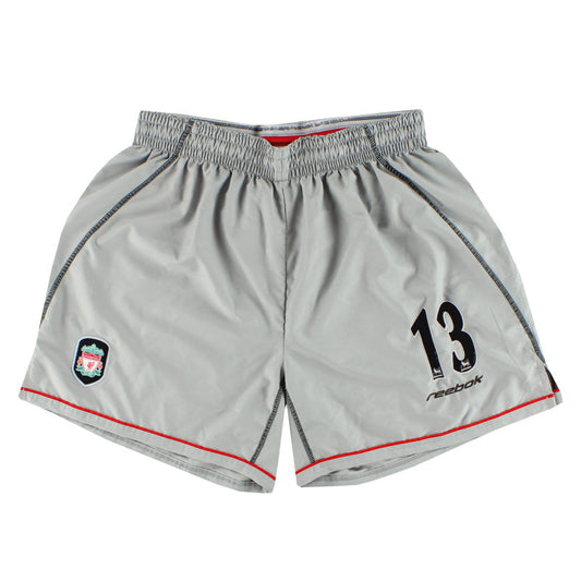 2002-04 Liverpool Reebok Away Shorts #13 L