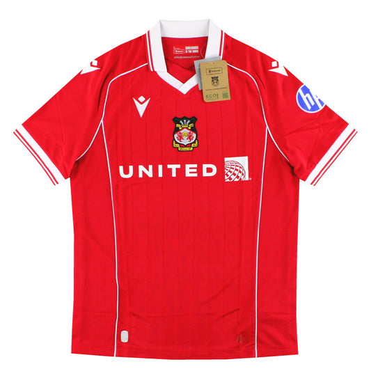 2025-26 Wrexham Macron Home Shirt *BNIB* L