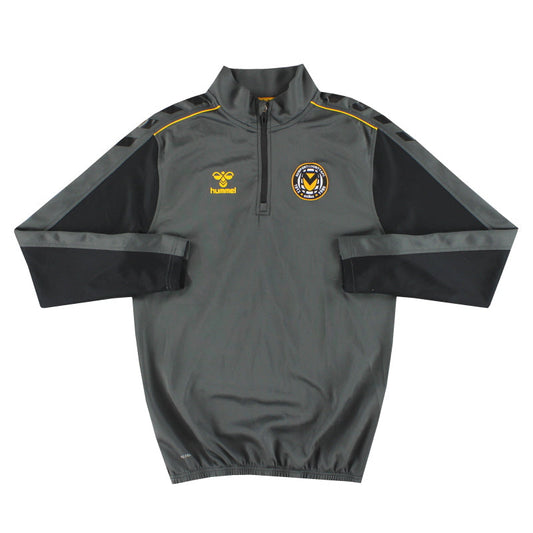 2020's Newport County Hummel 1/4 Zip Training Top S
