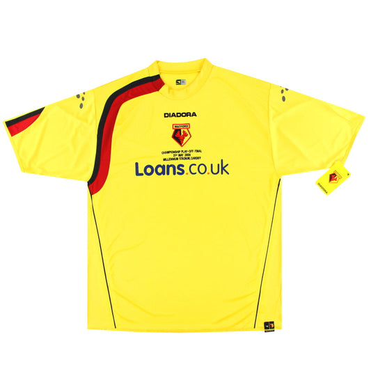 2005-06 Watford Diadora 'Play-off Final' Home Shirt *BNIB* XL