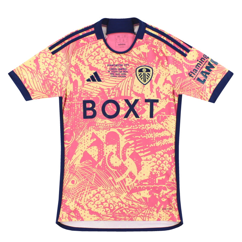 2023-24 Leeds adidas 'Youth Final' Third Shirt XS