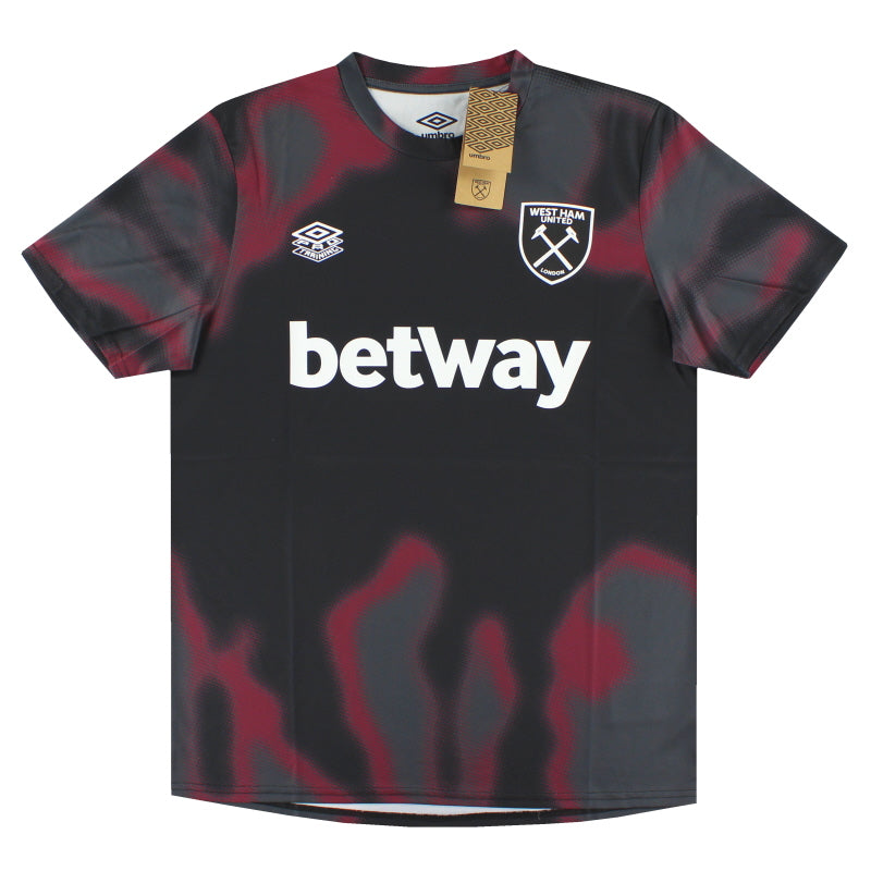 2024-25 West Ham Umbro Warm-Up Shirt *BNIB* M